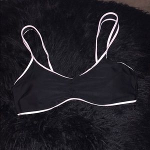 Aerie Scoop Black & White Bikini